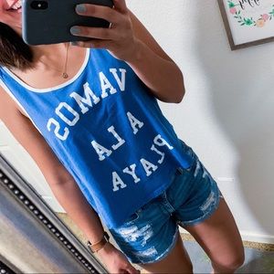 Beachy tank top